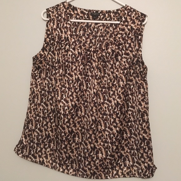 Talbots Camo Camisole