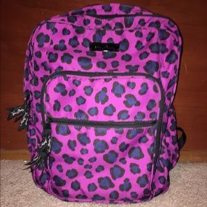 Vera Bradley cheetah print backpack.