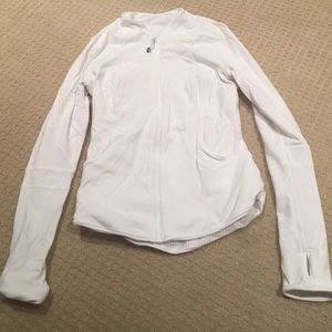 Reversible white lululemon jacket