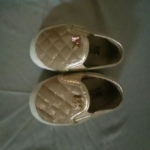 Baby MK shoes Gold