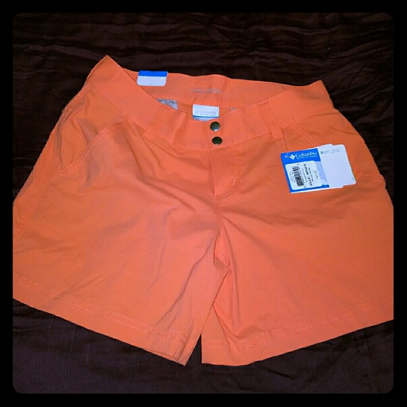 NWT Columbia Omni-Shield Coral shorts