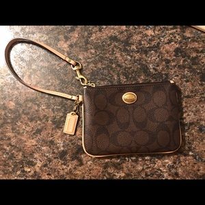 Coach wristlet