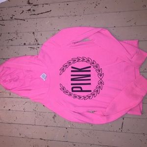 pink light hoodie from pink/victoria's secret