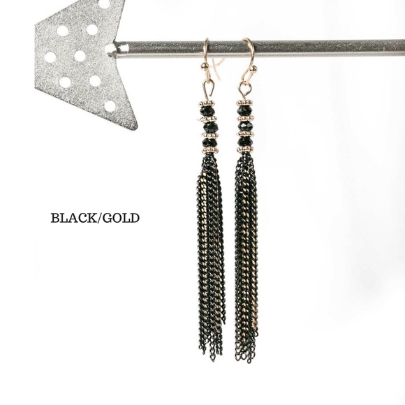 ‼️SALE‼️Chain Tassel Drops - Picture 2 of 2