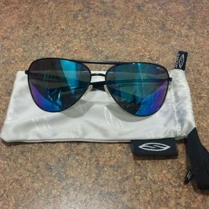 Smith mirror blue/purple polarized sunglasses