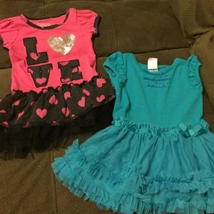 2 size 12 months girls tops