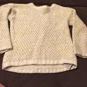 Size 3t gold glitter sweater