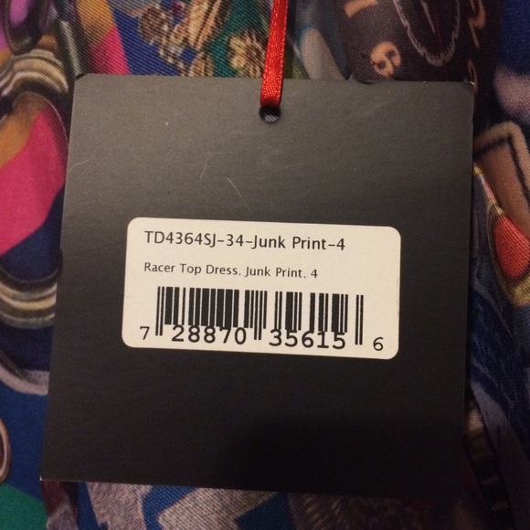 Cynthia Rowley Junk Print Dress - Picture 2 of 4