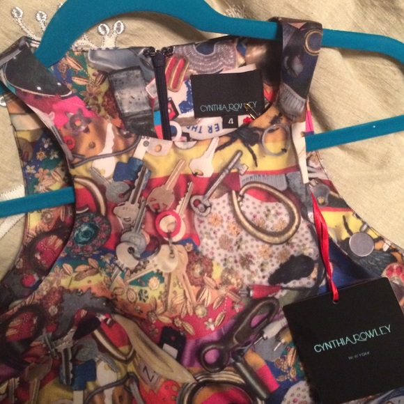 Cynthia Rowley Junk Print Dress - Picture 4 of 4