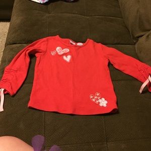 To size 3t little girl tops
