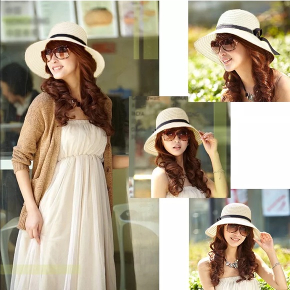 Floppy Ladies Straw hat - Picture 2 of 4