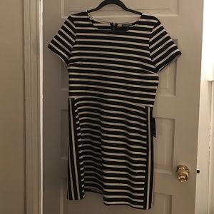 Express striped dress. Never worn. Size 12.
