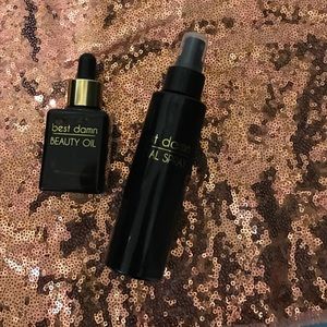 Best Damn beauty oil and spray