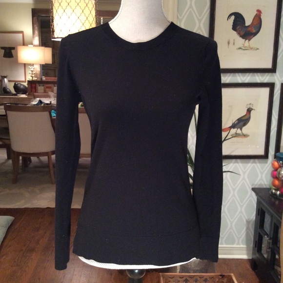 Theory black sweater
