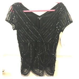 Sequin top