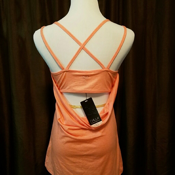 Calla by Carrie Underwood Tops - CALLA by Carrie Underwood Sz Medium Peach Tank