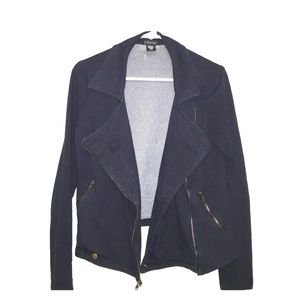 1/9/16 PRICE DROP Blue Jacket w/Gold Zippering