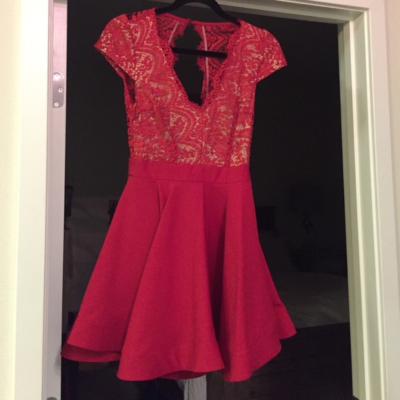 luxxel Dresses & Skirts - Red holiday dress!