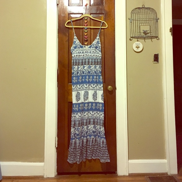 Lucky Brand Boho Maxi Dress Size M