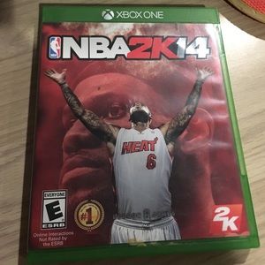 NBA2k14 for the Xbox 1