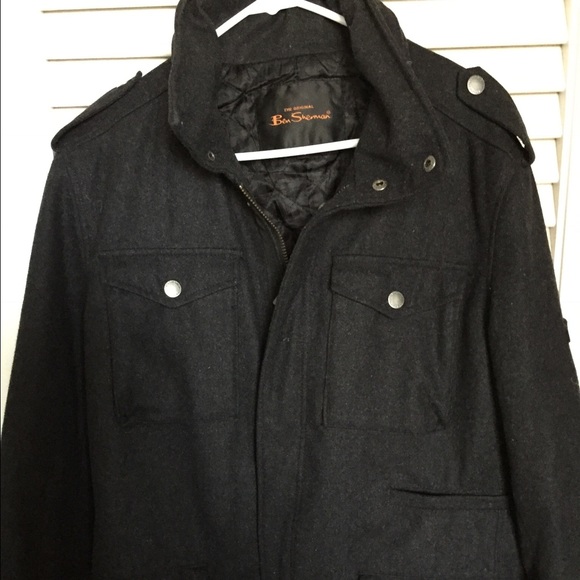 ⚡️⚡️SOLD⚡️⚡️Ben Sherman Wool Blend Coat