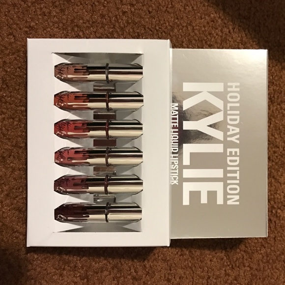 Limited edition Kylie Holiday Mini Lipsticks