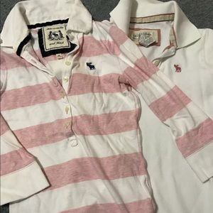 Two Abercrombie & Fitch polo