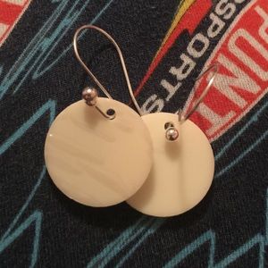 2 Pair of Nude MONOGRAM Earrrings.