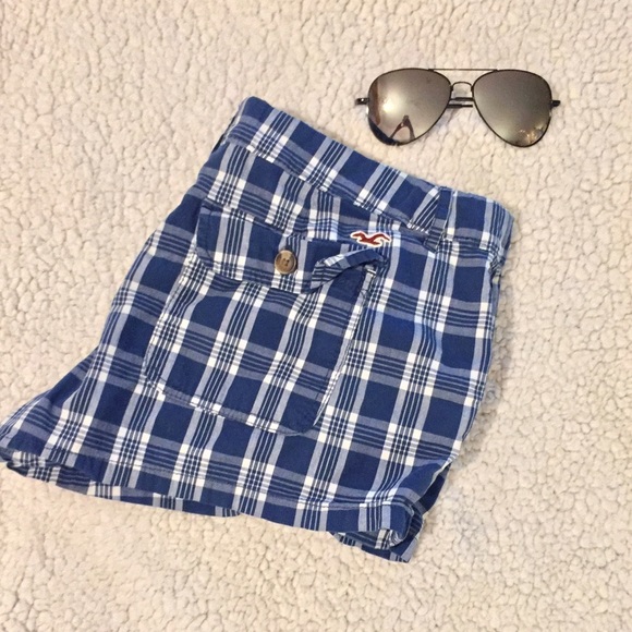 Hollister Plaid Shorts