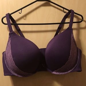 NWT Cacique Bra 44DD Cotton Boost Plunge