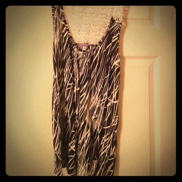 White and black tank