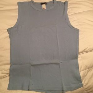 Blue tank top