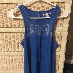 Blue tunic tank