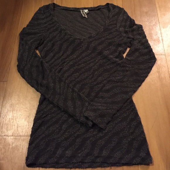Gray Zebra Shirt