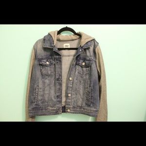Jean/Sweatshirt Jacket