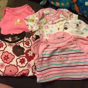 5 newborn onesies