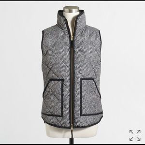 Printed Quilted Puffer Vest JCrew Factory