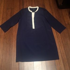 J.Crew Blue Shirt Dress 10