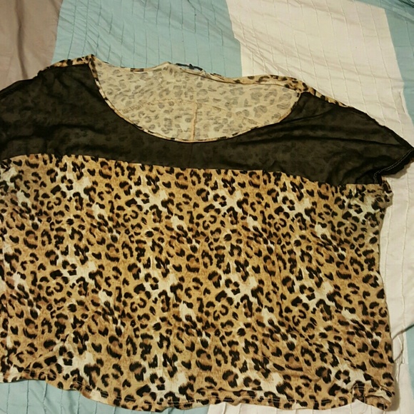 Cheetah print top