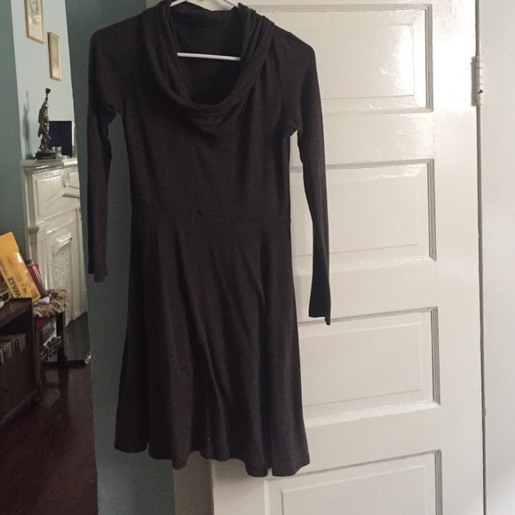 Cowl neck dress