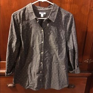 Old navy women's button down shirt