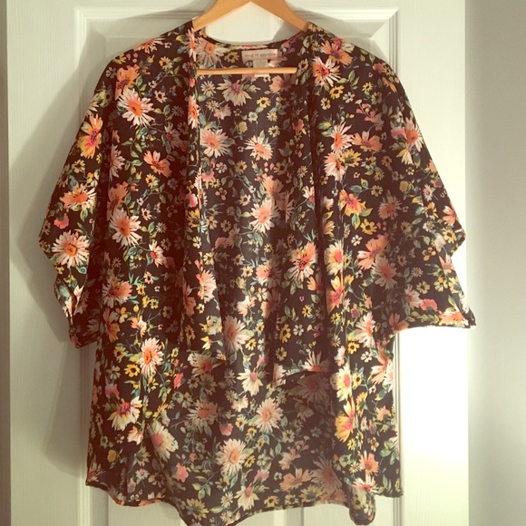Floral kimono