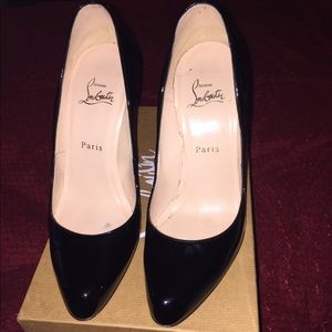 Authentic CL DÉCOLLETÉ 868 100 patent calf black