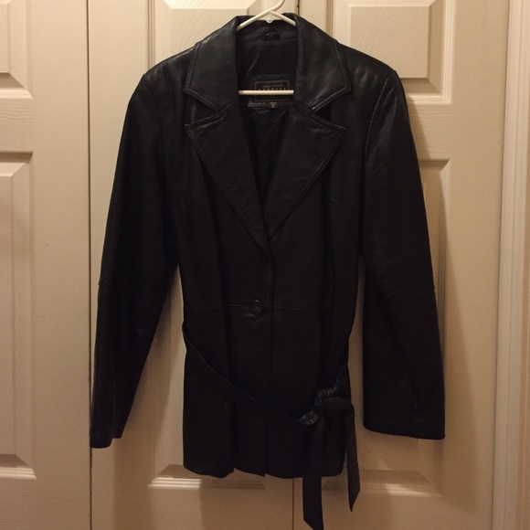 Express Leather jacket sz M