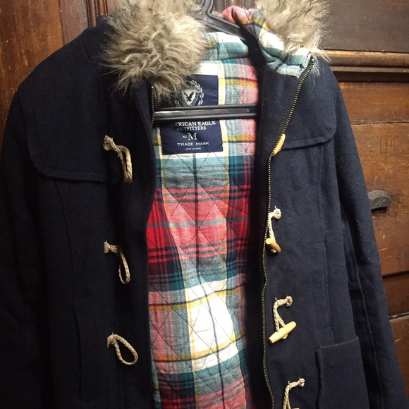 Navy Blue Winter Coat