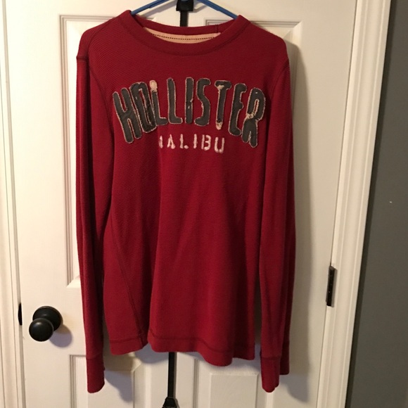 Long sleeve Hollister shirt.