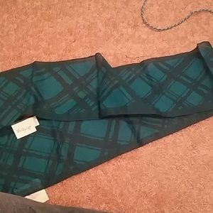 Jade Plaid Thirty-One scarf
