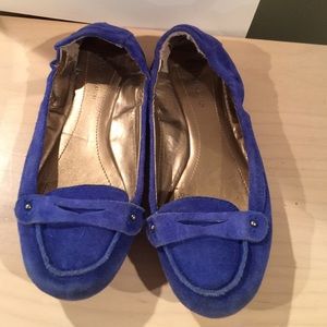 BCBG blue flats