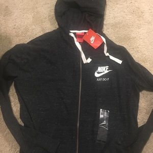 Nike gym vintage zip up