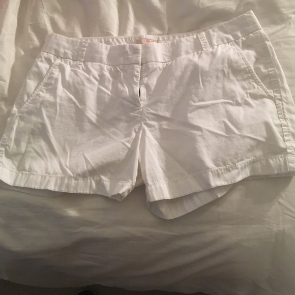Factory white shorts